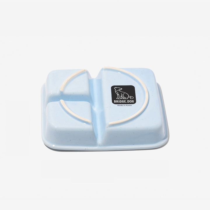 ※予約販売【BRIDGE.DOG】FOOD PLATE（BLUE）