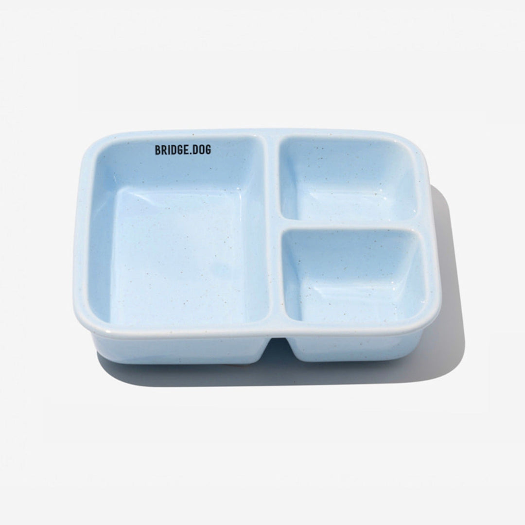※予約販売【BRIDGE.DOG】FOOD PLATE（BLUE）