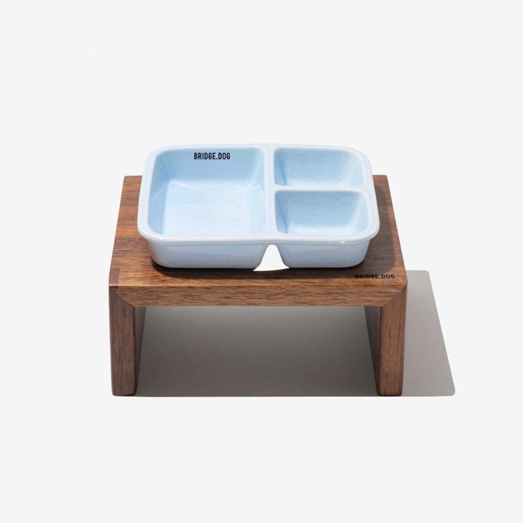 ※予約販売【BRIDGE.DOG】FOOD PLATE（BLUE）
