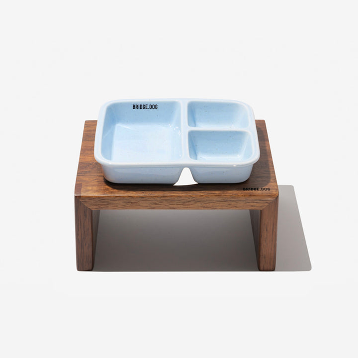 ※予約販売【BRIDGE.DOG】FOOD PLATE（BLUE）