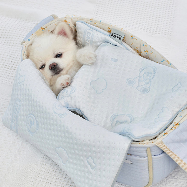 ※予約販売【Bailey】Snow Teddy Cooling Mat（4color）