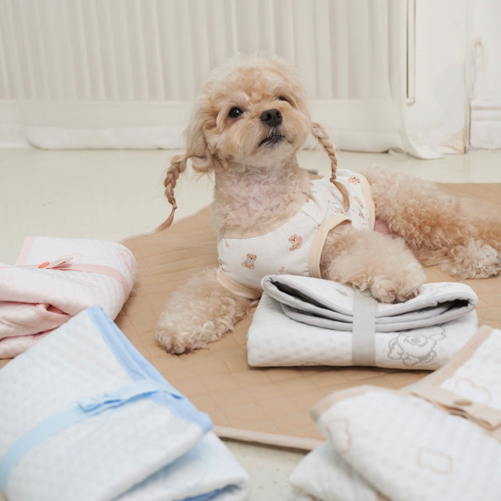 ※予約販売【Bailey】Snow Teddy Ice Pouch（4color）