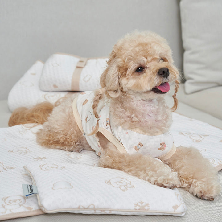 ※予約販売【Bailey】Snow Teddy Ice Pouch（4color）