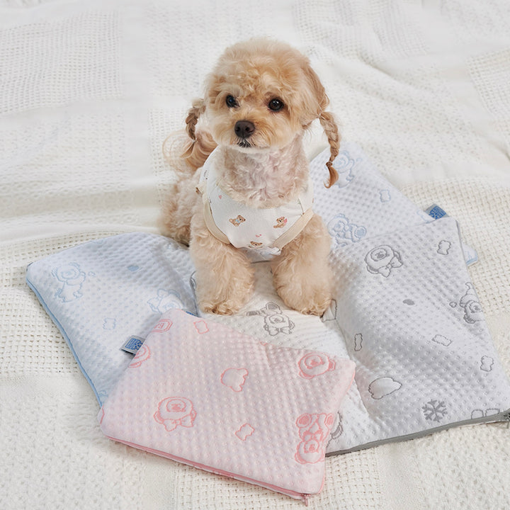 ※予約販売【Bailey】Snow Teddy Ice Pouch（4color）