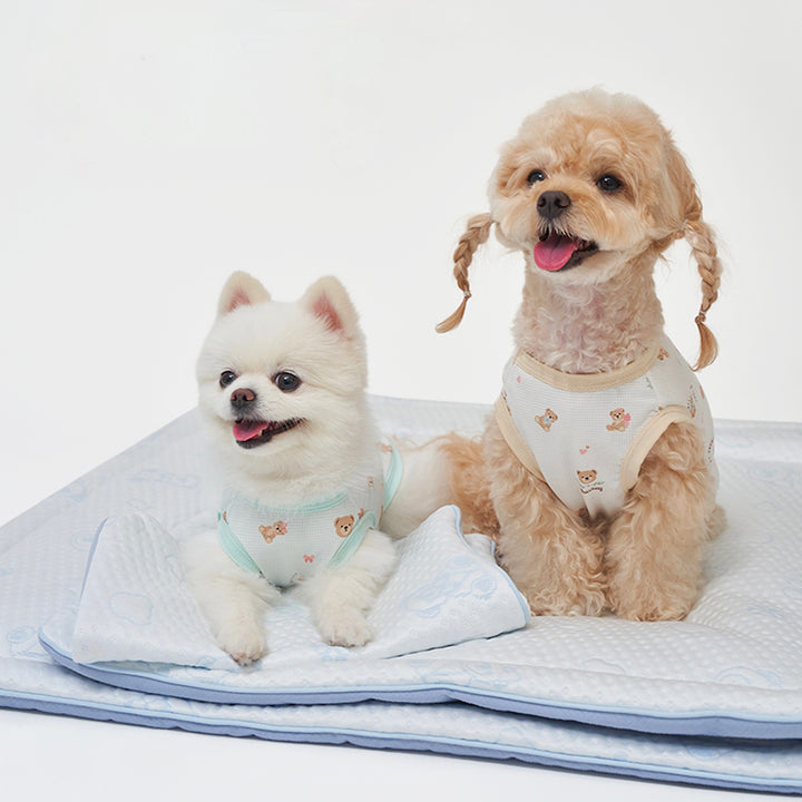 ※予約販売【Bailey】Snow Teddy Ice Pouch（4color）