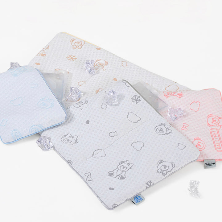 ※予約販売【Bailey】Snow Teddy Ice Pouch（4color）