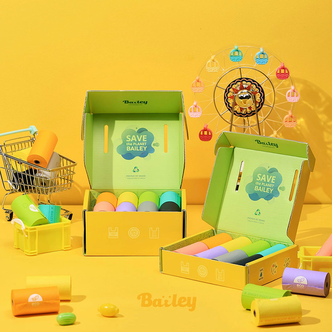 ※予約販売【Bailey】Eco Poop Bag  8roll / 16roll