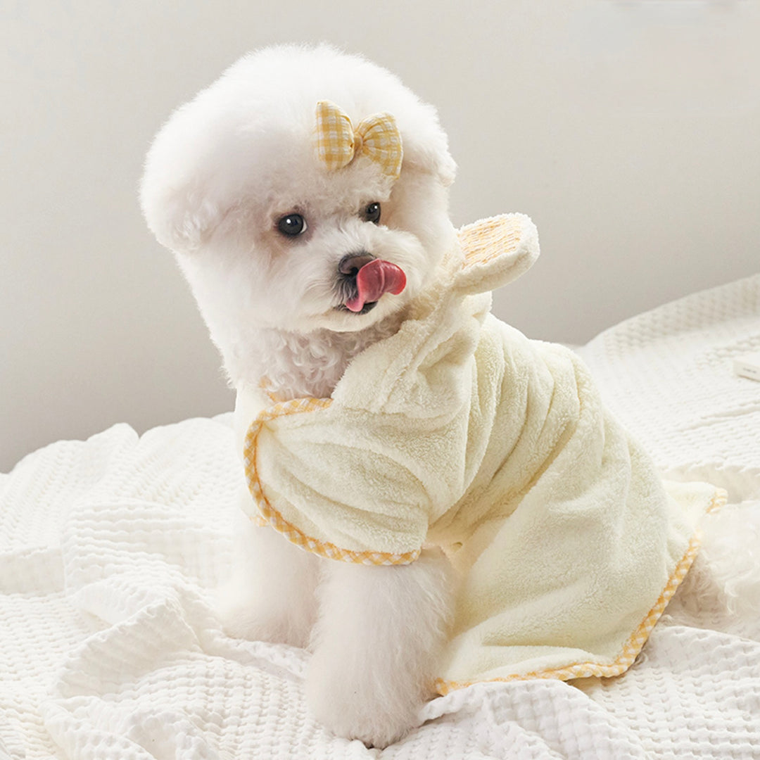 ※予約販売【Bailey】Quick Dry Shower Gown（Yellow）
