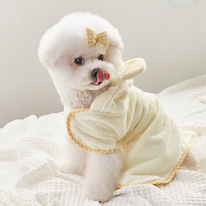 ※予約販売【Bailey】Quick Dry Shower Gown（Yellow）