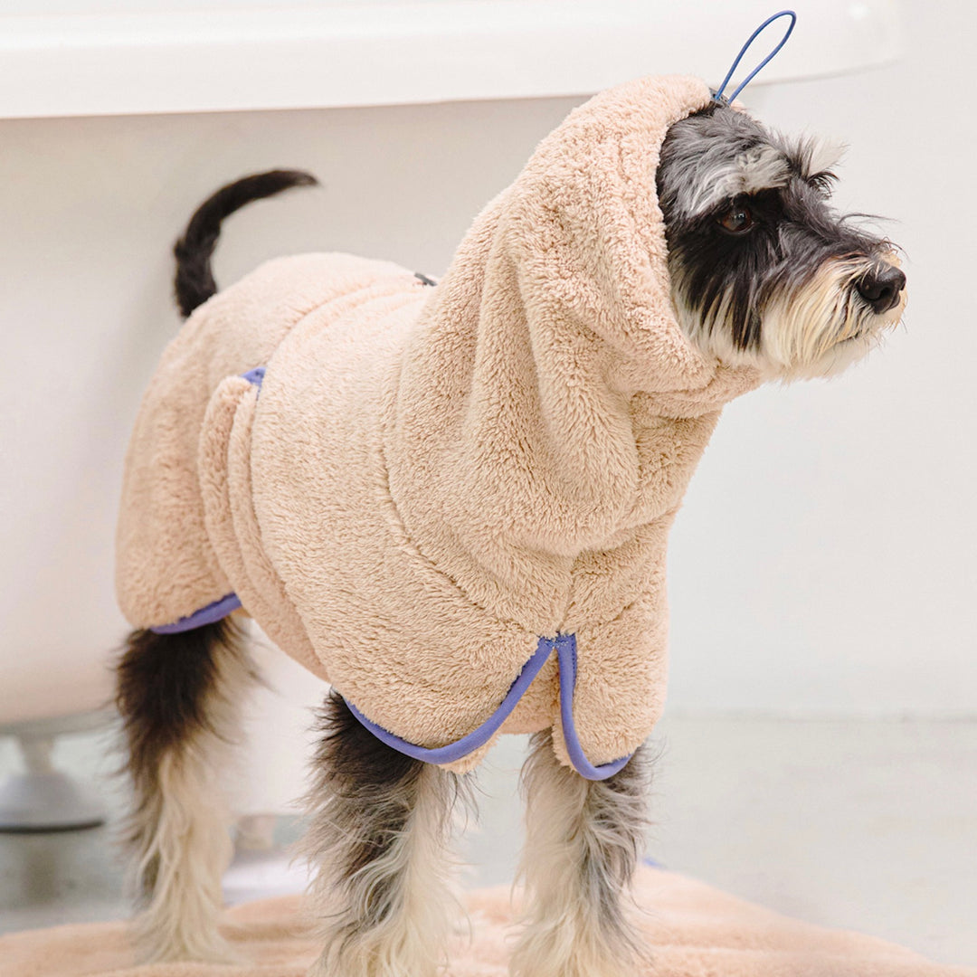 ※予約販売【munikund】Dry Hug Shower Gown（Beige）