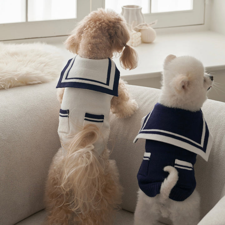※予約販売【Bailey】Sailor Pocket Knit（Navy）