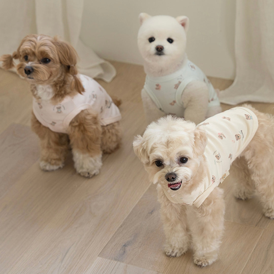※予約販売【Bailey】Teddy Sleeveless（Teddy Pink）