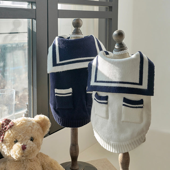 ※予約販売【Bailey】Sailor Pocket Knit（Navy）