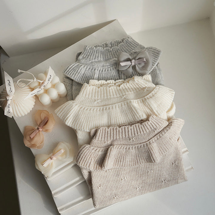 ※予約販売【Bailey】Aleey Frill Knit（Gray）