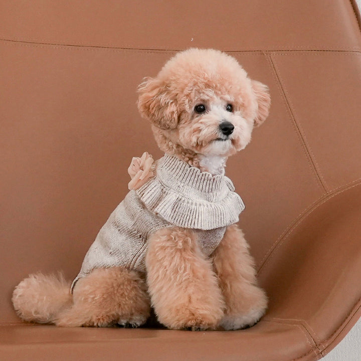 ※予約販売【Bailey】Aleey Frill Knit（Melange）