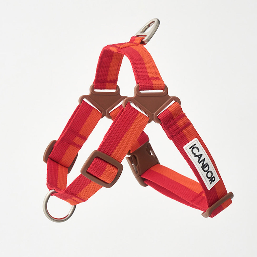 ※予約販売【iCANDOR】No-Pull Harness（SUNSET）｜犬用ハーネス