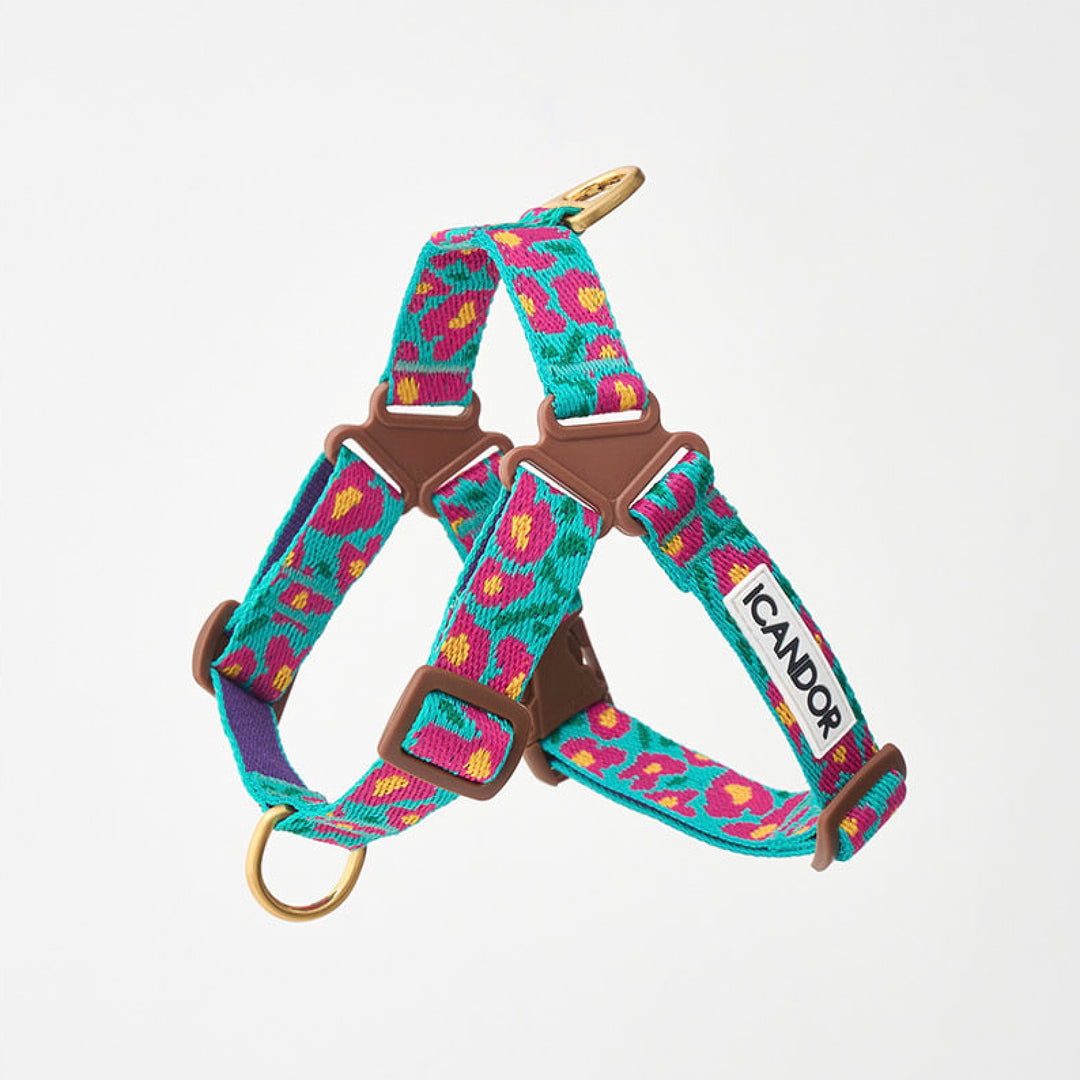 ※予約販売【iCANDOR】No-Pull Harness（BIG FISH MINT）｜犬用ハーネス