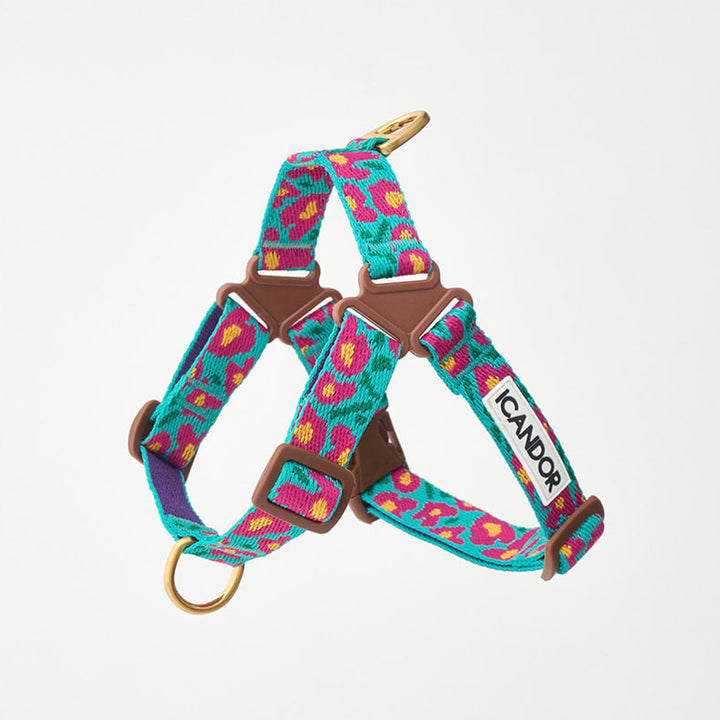 ※予約販売【iCANDOR】No-Pull Harness（BIG FISH MINT）｜犬用ハーネス