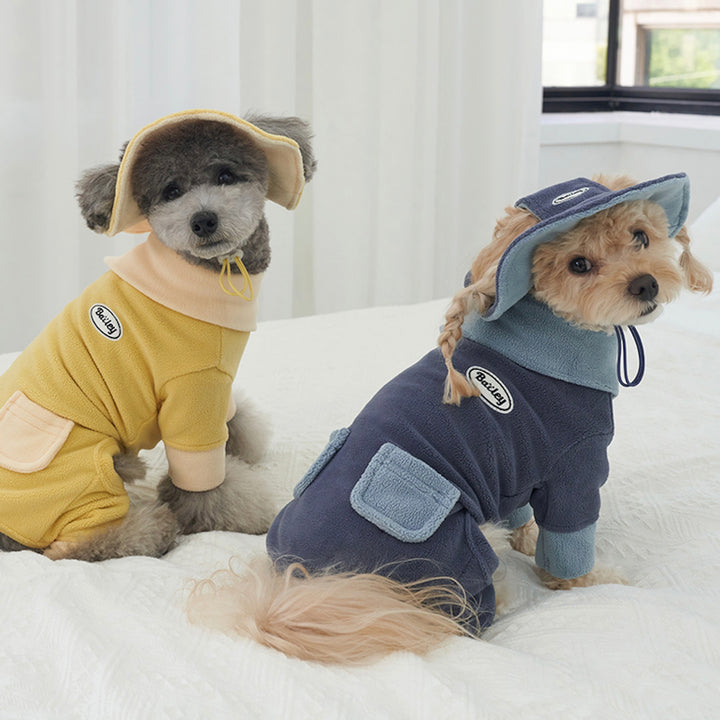 ※予約販売【Bailey】Fleece All In One（Yellow）
