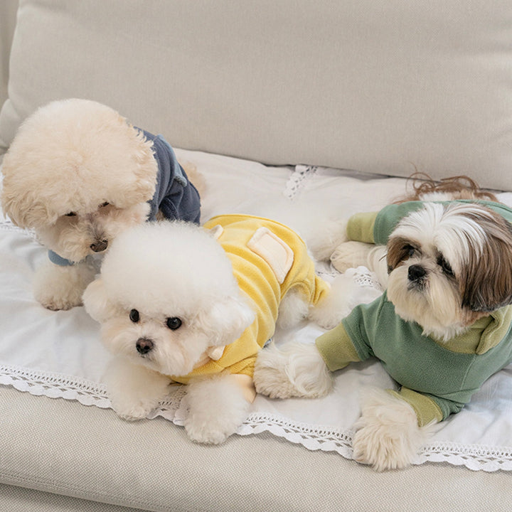 ※予約販売【Bailey】Fleece All In One（Yellow）