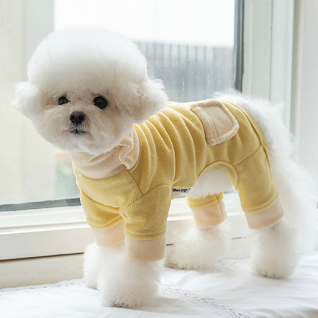 ※予約販売【Bailey】Fleece All In One（Yellow）