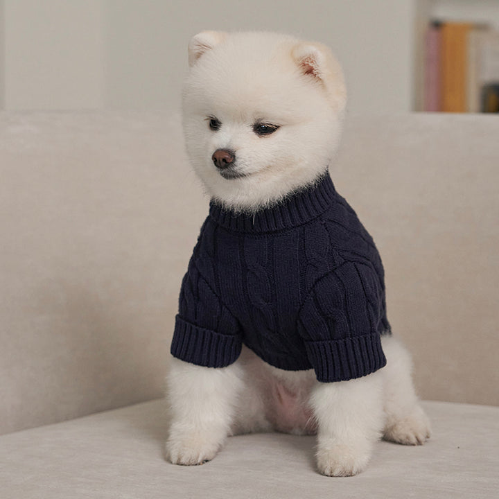※予約販売【Bailey】Teddy Pullover Knit（Navy）