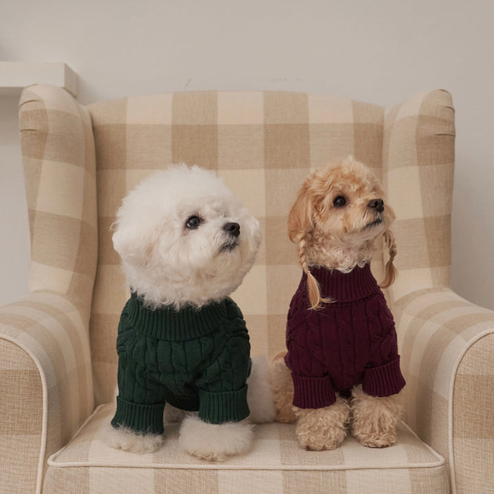 ※予約販売【Bailey】Teddy Pullover Knit（Green）