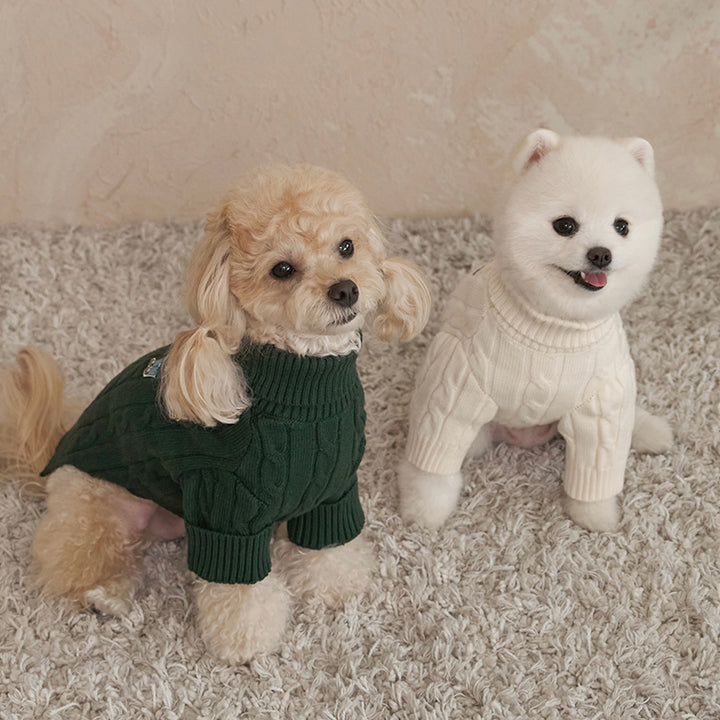 ※予約販売【Bailey】Teddy Pullover Knit（Green）