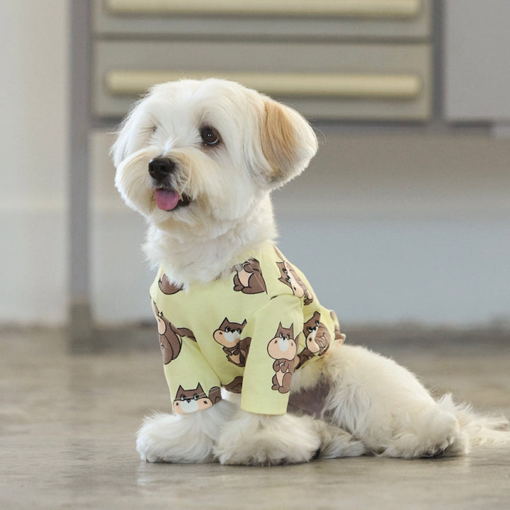 ※予約販売【andblank】ICONIC Chippy Short Sleeve（Lemon）