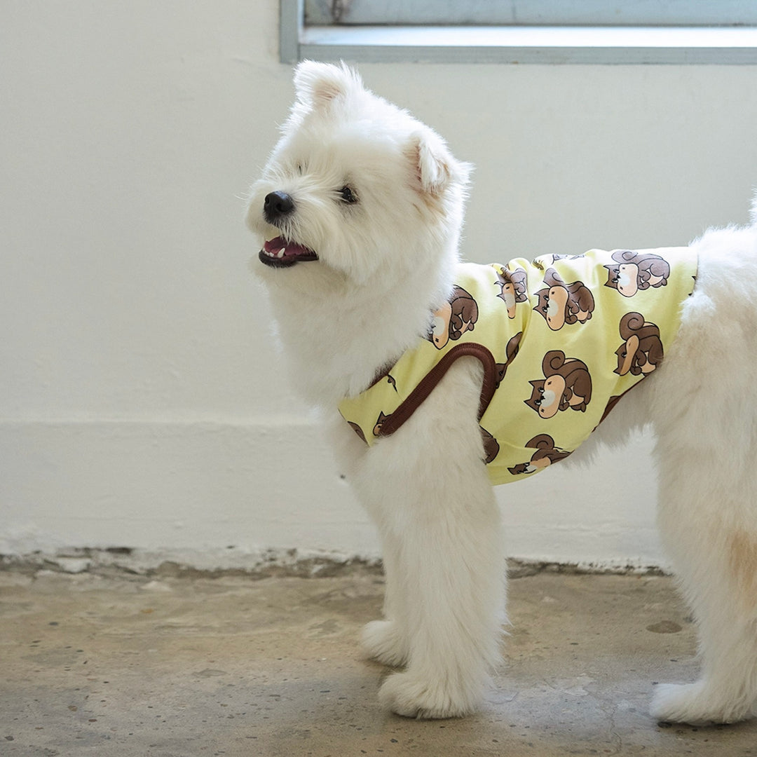 ※予約販売【andblank】ICONIC Chippy Sleeveless（Lemon）