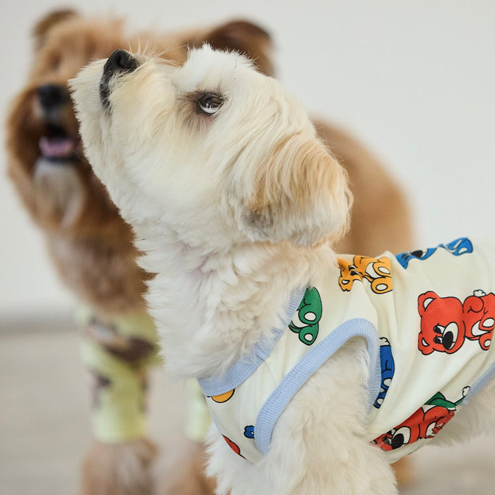 ※予約販売【andblank】ICONIC Joy Bear Sleeveless（Rainbow）