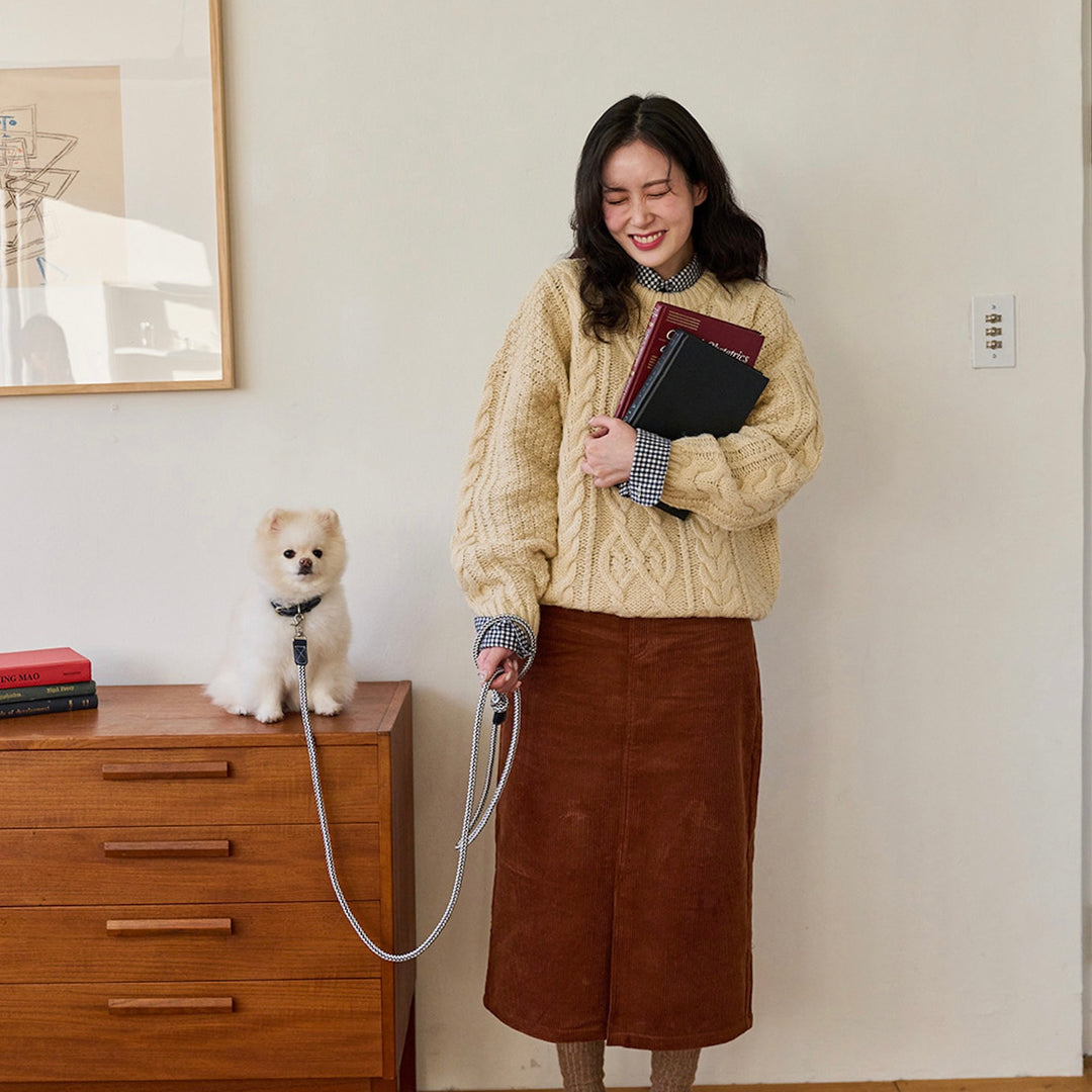 ※予約販売【noutti】Noutti × Stroll Rope Collar（Navy）