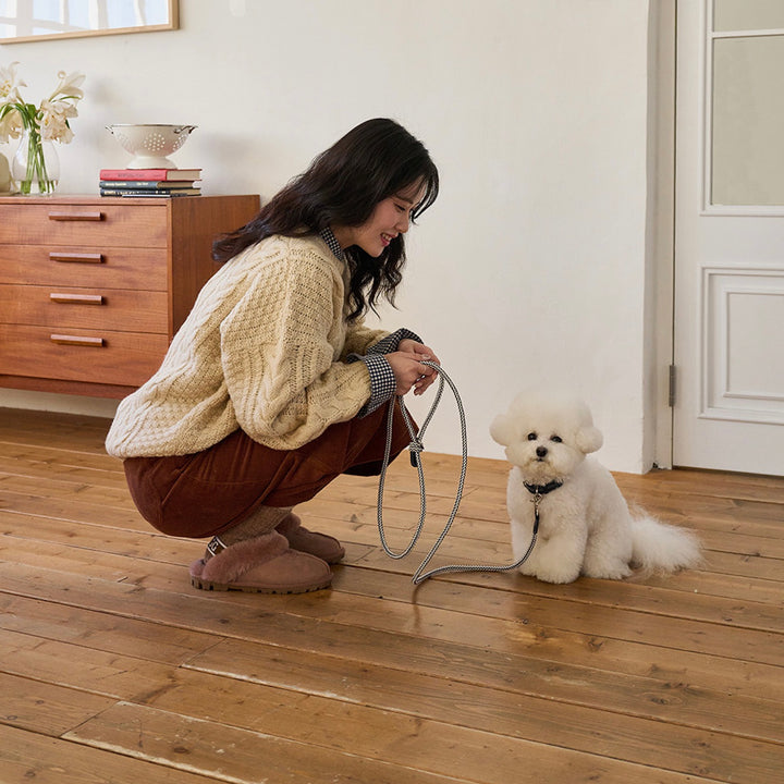 ※予約販売【noutti】Noutti × Stroll Rope Collar（Navy）