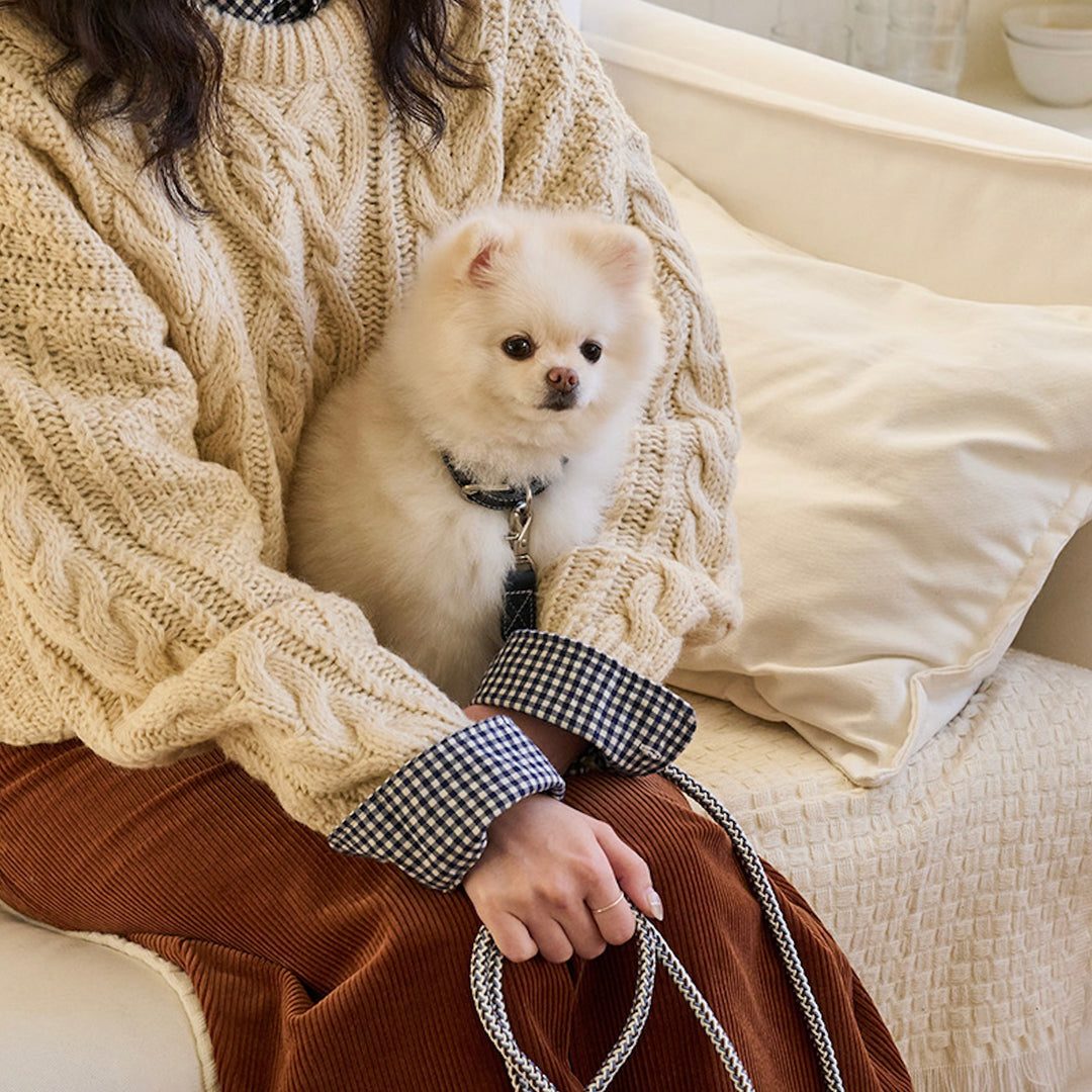 ※予約販売【noutti】Noutti × Stroll Rope Collar（Navy）