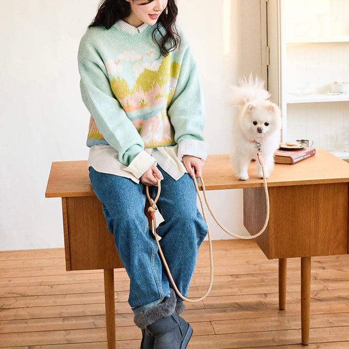 ※予約販売【noutti】Noutti × Stroll Rope Leash（Orage）