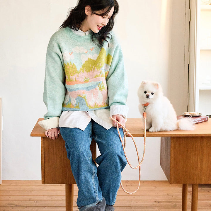 ※予約販売【noutti】Noutti × Stroll Rope Leash（Orage）