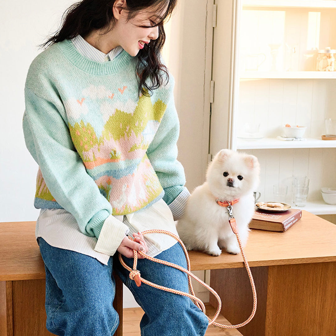 ※予約販売【noutti】Noutti × Stroll Rope Leash（Orage）