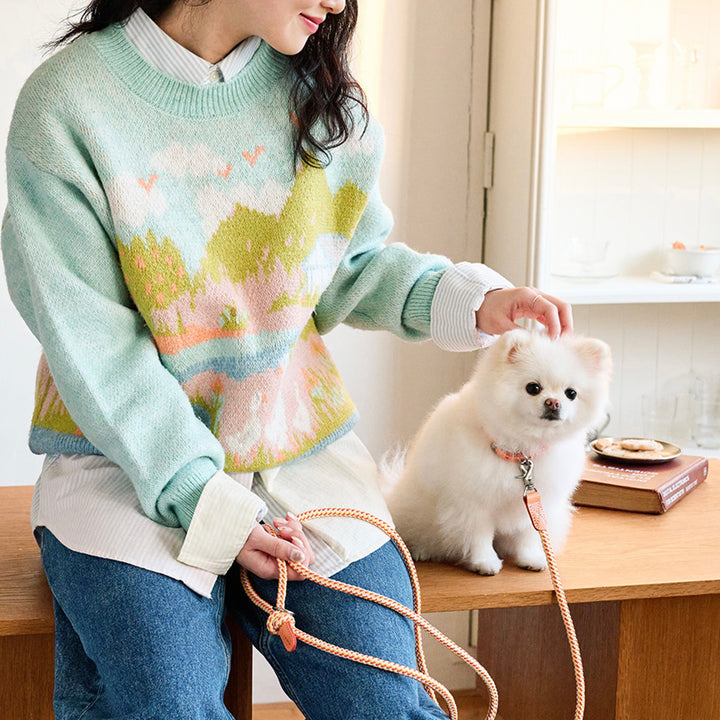 ※予約販売【noutti】Noutti × Stroll Rope Leash（Orage）