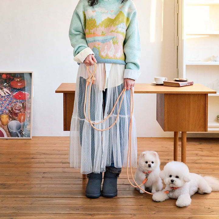 ※予約販売【noutti】Noutti × Stroll Rope Leash（Orage）