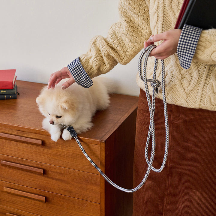 ※予約販売【noutti】Noutti × Stroll Rope Leash（Navy）
