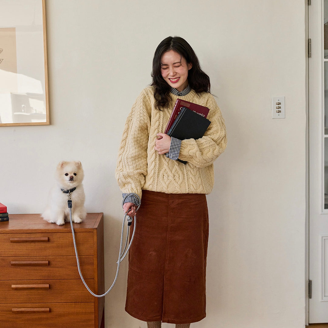 ※予約販売【noutti】Noutti × Stroll Rope Leash（Navy）