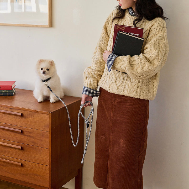 ※予約販売【noutti】Noutti × Stroll Rope Leash（Navy）