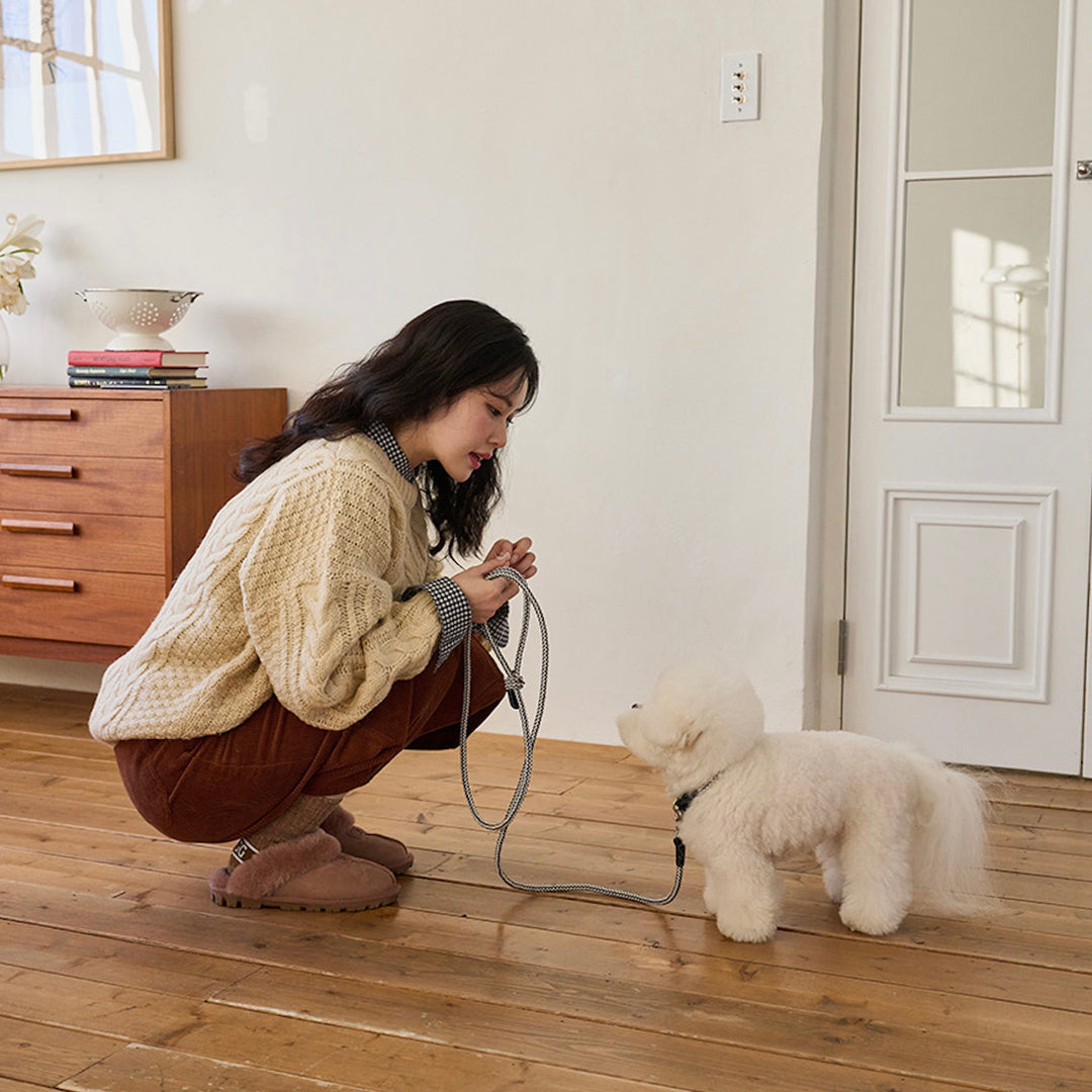 ※予約販売【noutti】Noutti × Stroll Rope Leash（Navy）
