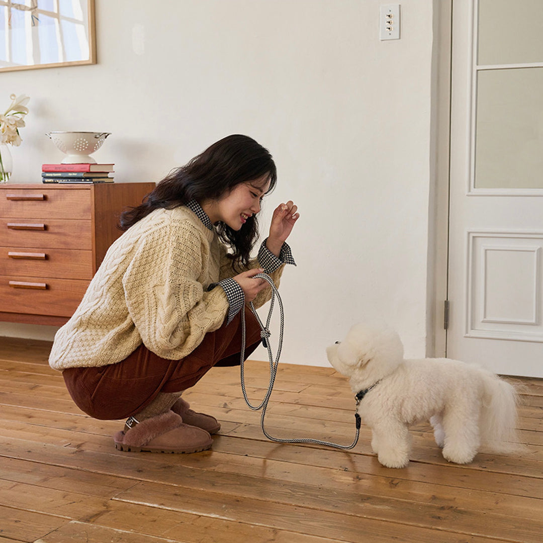 ※予約販売【noutti】Noutti × Stroll Rope Leash（Navy）