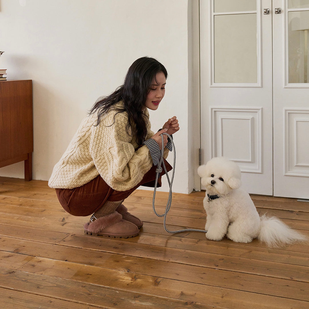 ※予約販売【noutti】Noutti × Stroll Rope Leash（Navy）