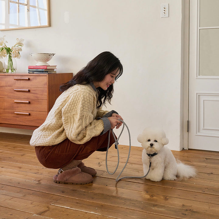 ※予約販売【noutti】Noutti × Stroll Rope Leash（Navy）