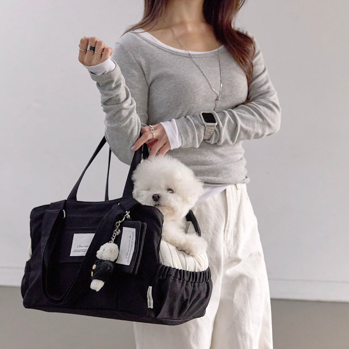 ※予約販売【a tous moments】Partir bag - Black（Cushion + Shoulder Pad Set）