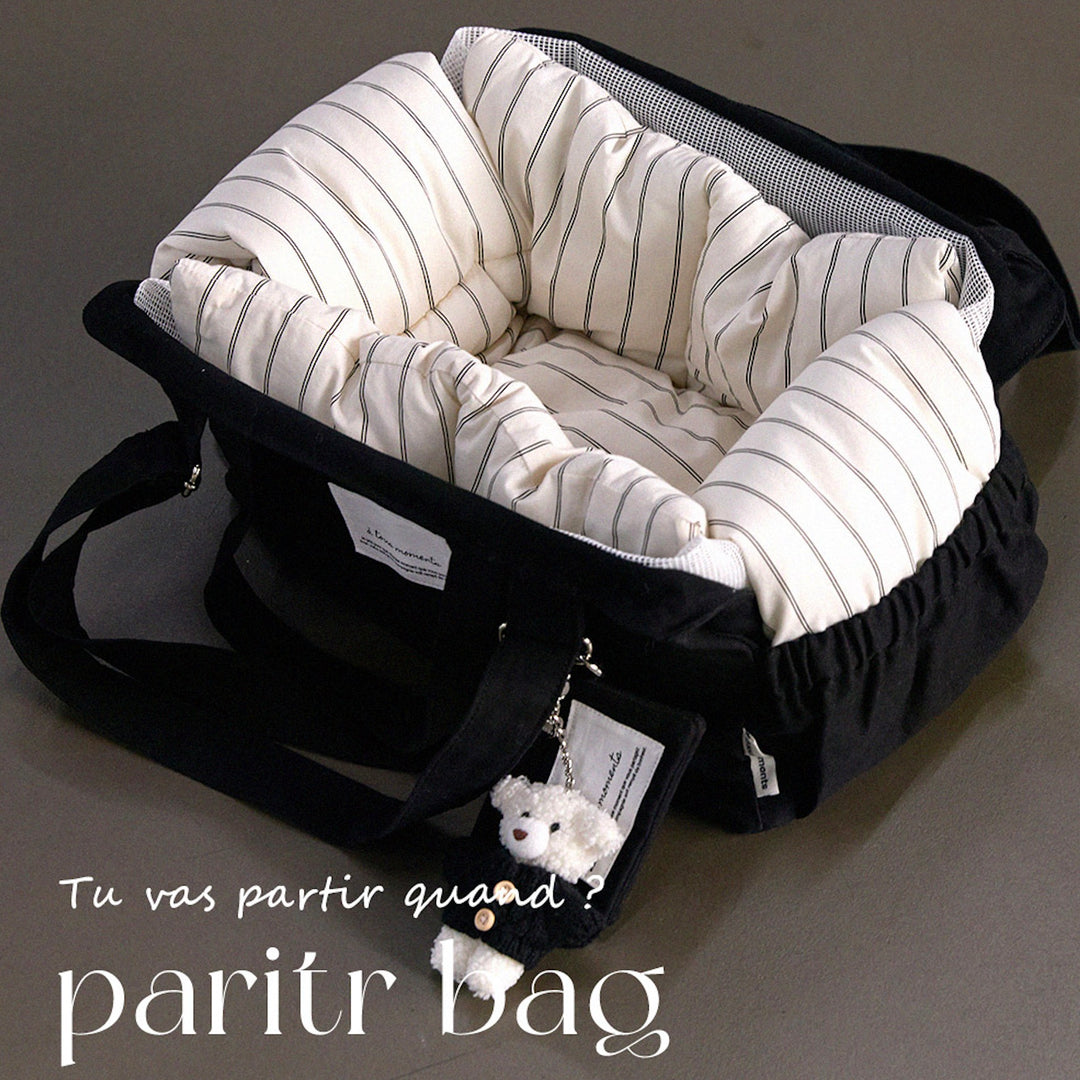 ※予約販売【a tous moments】Partir bag - Black（Cushion + Shoulder Pad Set）