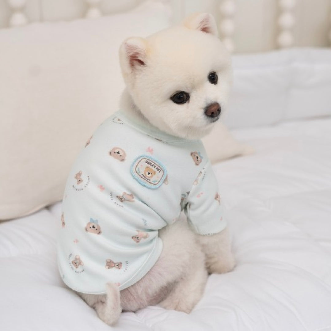 ※予約販売【Bailey】Teddy T-shirt（Teddy Blue）