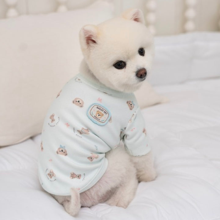 ※予約販売【Bailey】Teddy T-shirt（Teddy Blue）